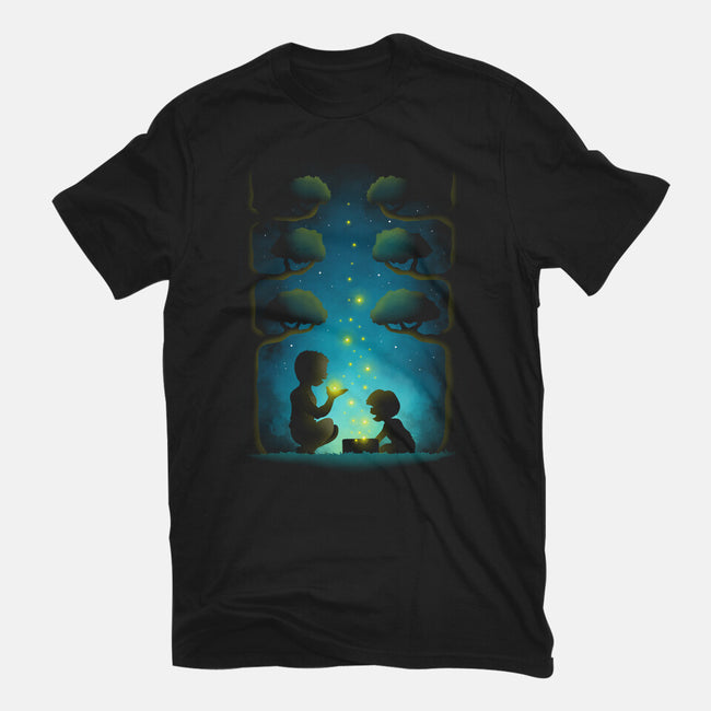 Lightning Bugs-youth basic tee-Vallina84