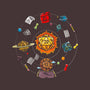 Set Dice Solar System-none glossy sticker-Vallina84