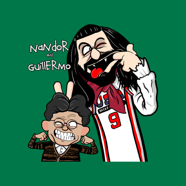 Nandor And Guillermo-none polyester shower curtain-MarianoSan