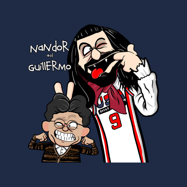 Nandor And Guillermo-none polyester shower curtain-MarianoSan