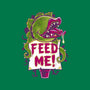 Feed Me Seymour!-none non-removable cover w insert throw pillow-Nemons