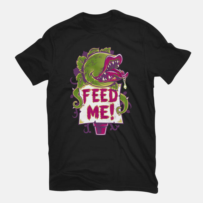 Feed Me Seymour!-youth basic tee-Nemons
