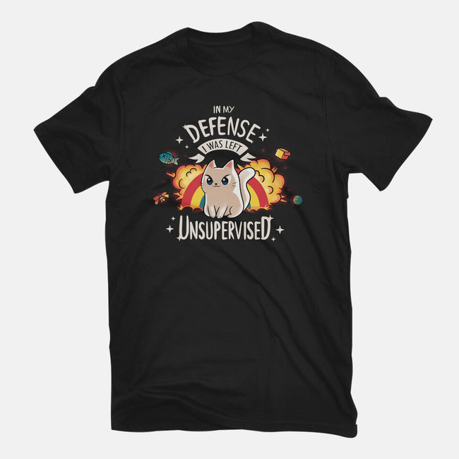 Unsupervised Cat-mens basic tee-Typhoonic