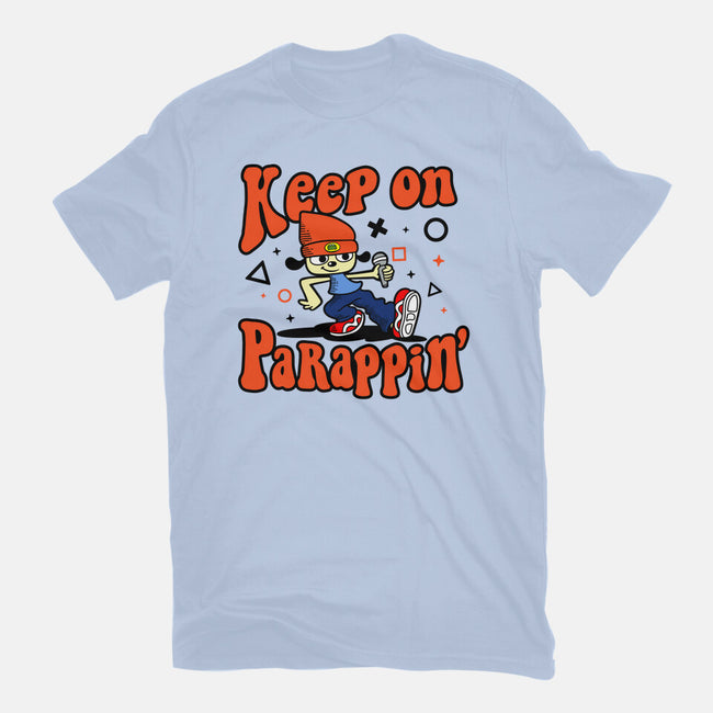Keep On PaRappin-mens heavyweight tee-demonigote