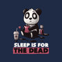 Sleep Is For The Dead-none fleece blanket-koalastudio