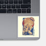 Interstellar Bounty Hunter-none glossy sticker-Kakafuty
