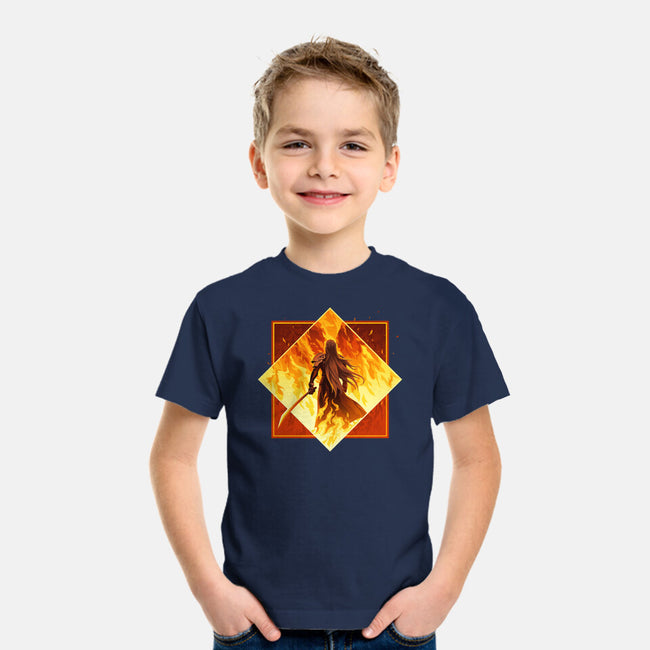 Winged Angel-youth basic tee-PencilMonkey