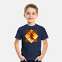 Winged Angel-youth basic tee-PencilMonkey