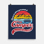 Happy Camper-none matte poster-DrMonekers