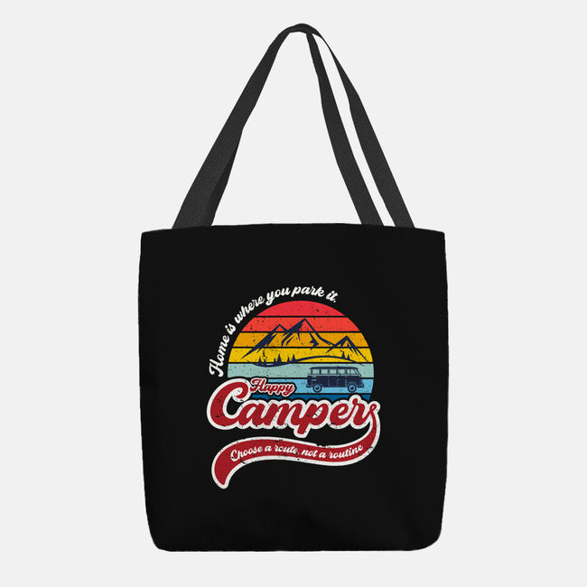 Happy Camper-none basic tote-DrMonekers
