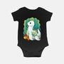 Plesiosaurus-baby basic onesie-Vallina84
