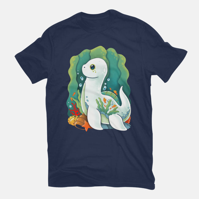 Plesiosaurus-mens basic tee-Vallina84