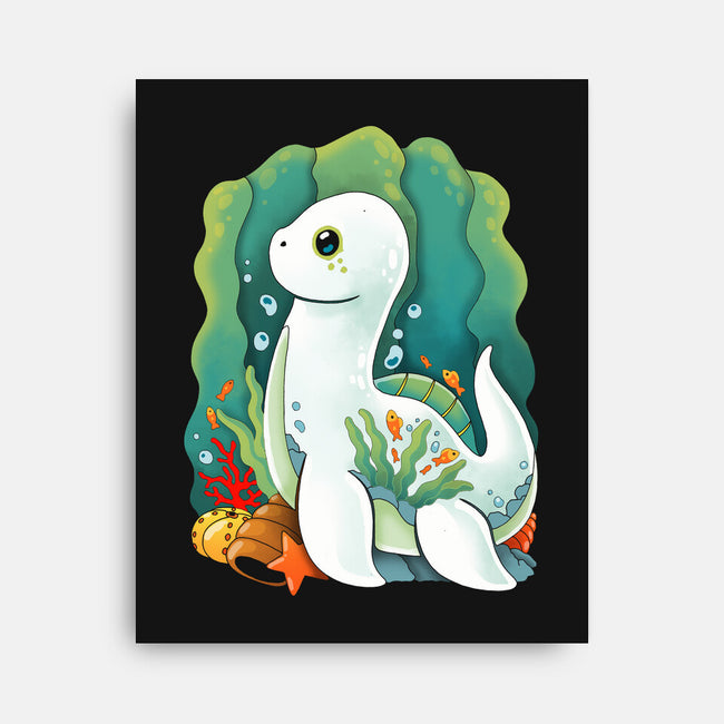 Plesiosaurus-none stretched canvas-Vallina84