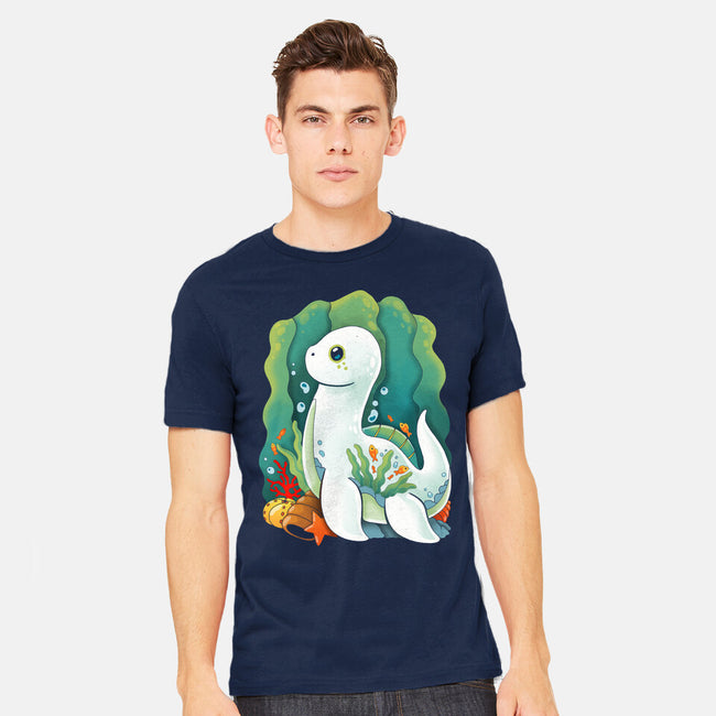 Plesiosaurus-mens heavyweight tee-Vallina84