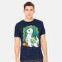 Plesiosaurus-mens heavyweight tee-Vallina84