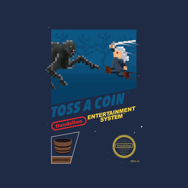 Witcher NES Blackbox-none glossy sticker-Crown&Thistle