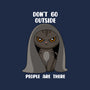 Don't Go Outside-none stretched canvas-rocketman_art