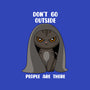 Don't Go Outside-unisex zip-up sweatshirt-rocketman_art
