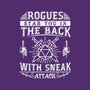 Rogues Stab In The Back-none indoor rug-ShirtGoblin