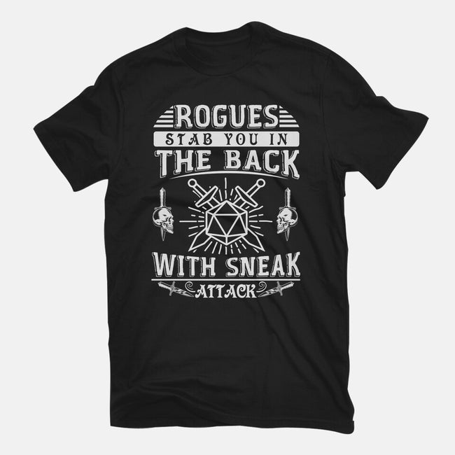 Rogues Stab In The Back-mens heavyweight tee-ShirtGoblin