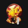 Rengoku Sunset-none non-removable cover w insert throw pillow-dandingeroz
