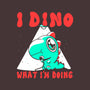 I Dino What I'm Doing-none fleece blanket-estudiofitas