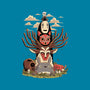 Ghibli Totem-none polyester shower curtain-danielmorris1993
