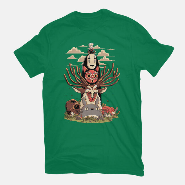 Ghibli Totem-mens basic tee-danielmorris1993