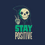 Stay Positive-unisex basic tee-DinoMike
