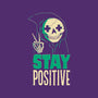 Stay Positive-none removable cover w insert throw pillow-DinoMike
