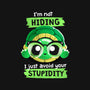 Clever Turtle-none polyester shower curtain-THRASHERR