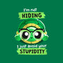 Clever Turtle-none glossy sticker-THRASHERR