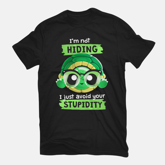 Clever Turtle-womens basic tee-THRASHERR