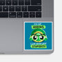 Clever Turtle-none glossy sticker-THRASHERR