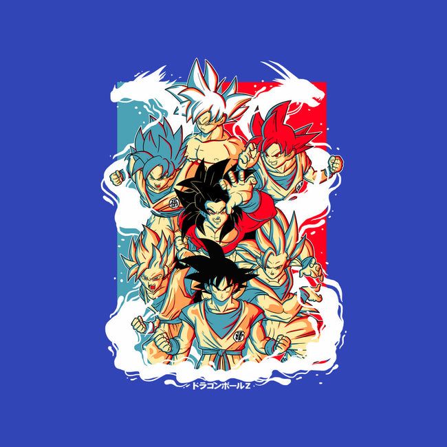 Goku Transforms-unisex basic tank-Douglasstencil