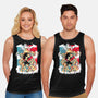 Goku Transforms-unisex basic tank-Douglasstencil