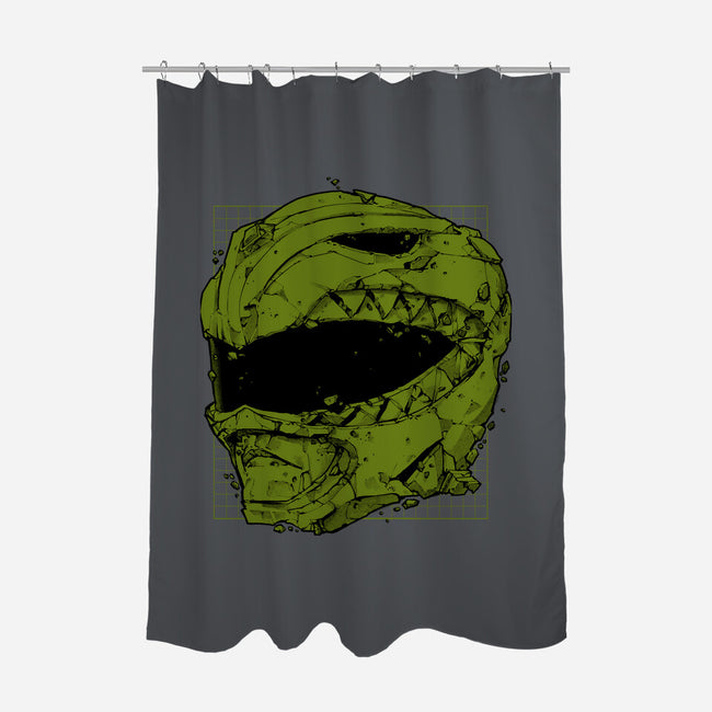 Primal Ranger-none polyester shower curtain-Hafaell