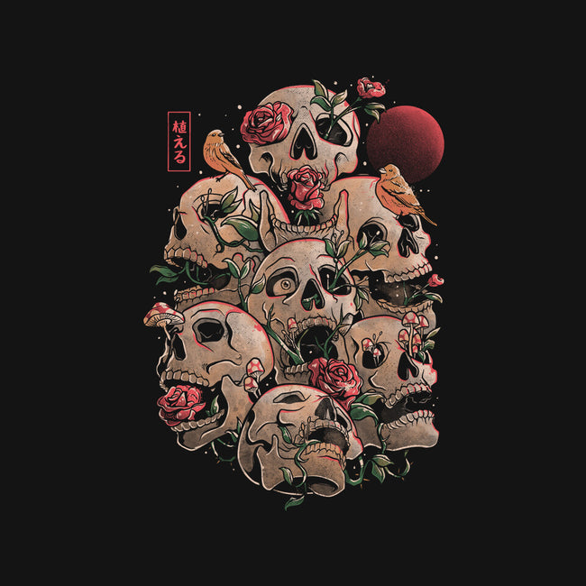 Life Grows Through Death-womens fitted tee-eduely