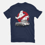 Ecto-1 Sumi-E-mens basic tee-DrMonekers