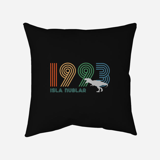 Isla Nublar 93-none removable cover w insert throw pillow-DrMonekers