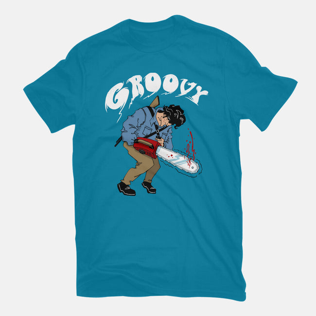 Ash Vs. The World-womens fitted tee-vp021