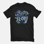 Slow-womens fitted tee-tobefonseca