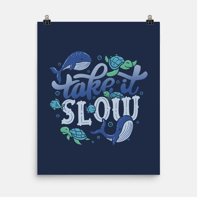 Slow-none matte poster-tobefonseca