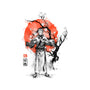 Sukuna Ink-none removable cover w insert throw pillow-IKILO