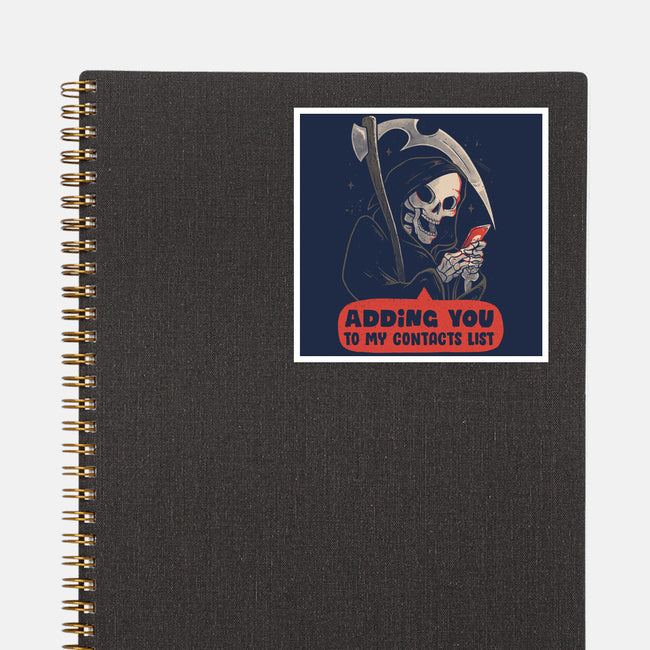 Adding You-none glossy sticker-eduely