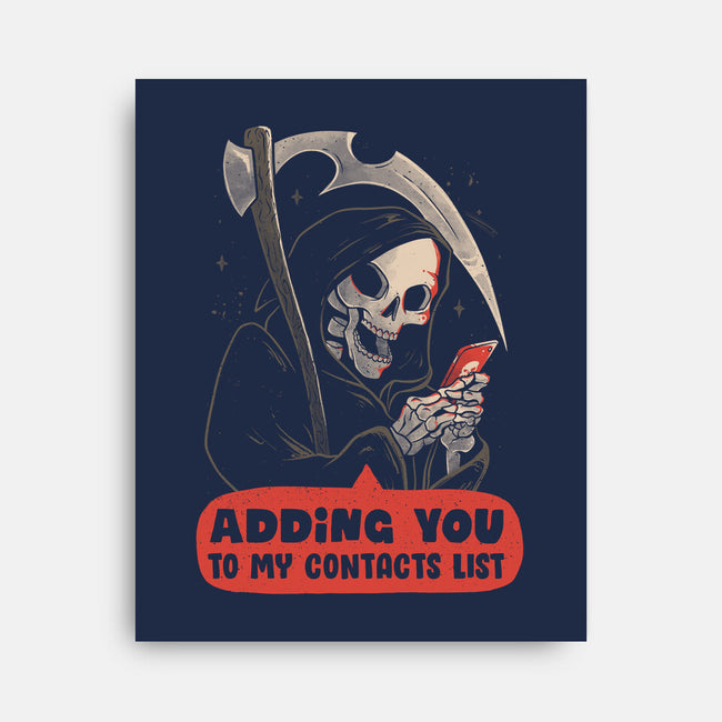 Adding You-none stretched canvas-eduely