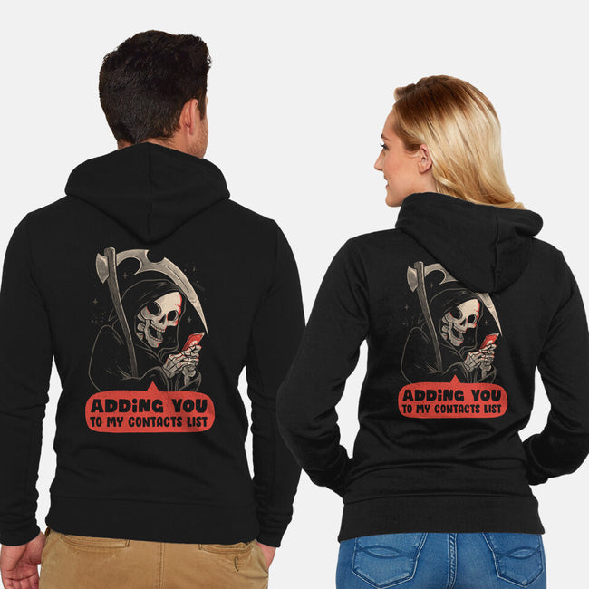 Adding You-unisex zip-up sweatshirt-eduely