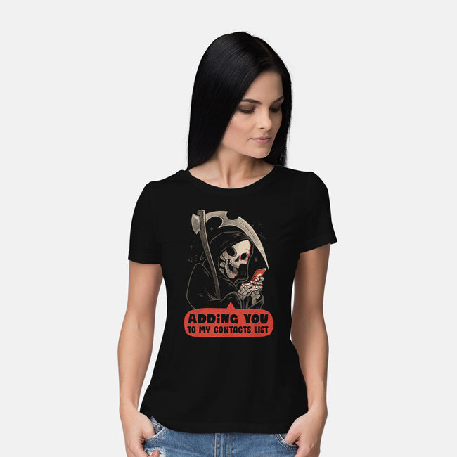 Adding You-womens basic tee-eduely