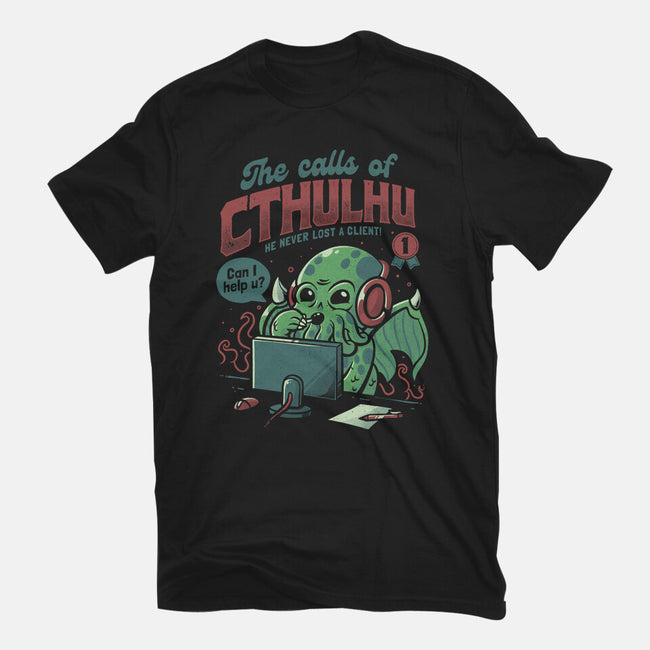 The Calls Of Cthulhu-womens basic tee-eduely