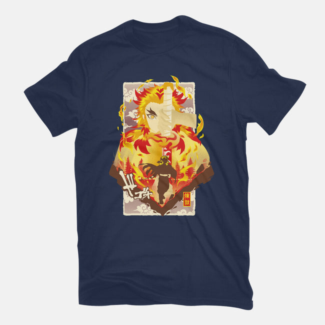 Flame Breathing-mens basic tee-hypertwenty